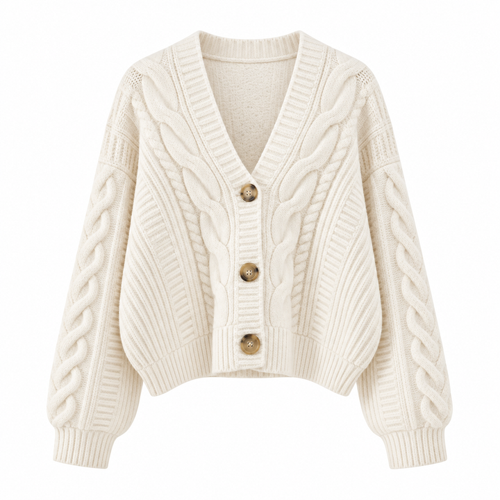 Cardigan Venezia – Eleganza a Trecce