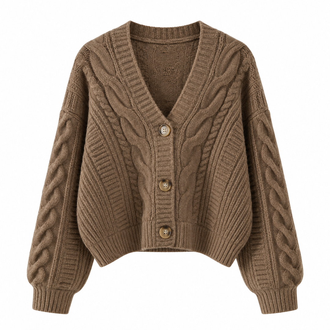Cardigan Venezia – Eleganza a Trecce