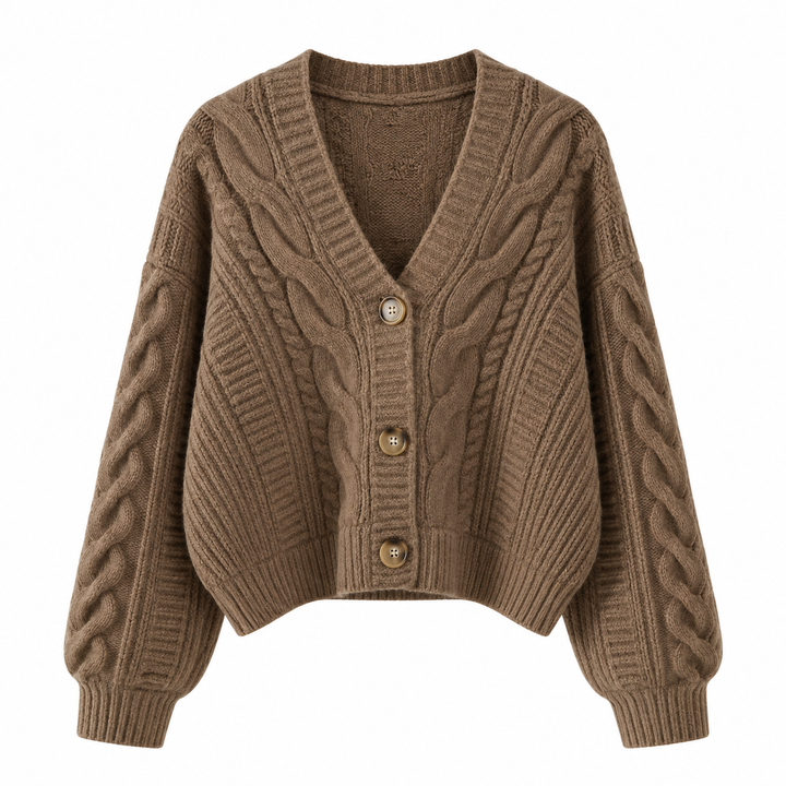 Cardigan Venezia – Eleganza a Trecce