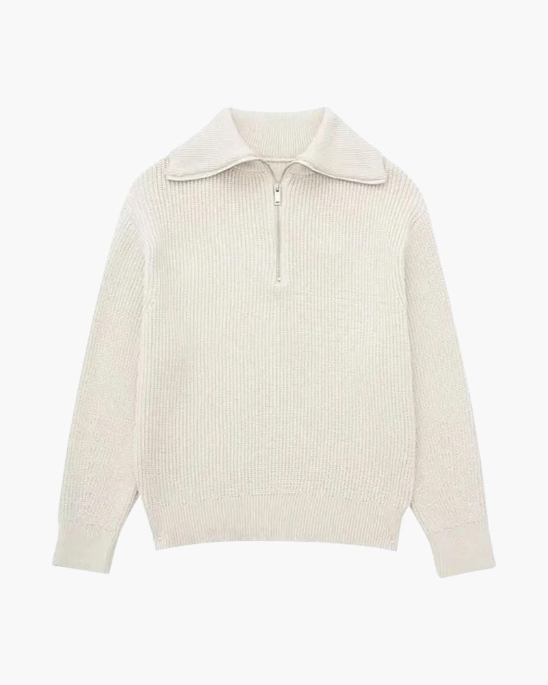Maglione Zip in Maglia | Comfort e Stile Quotidiano