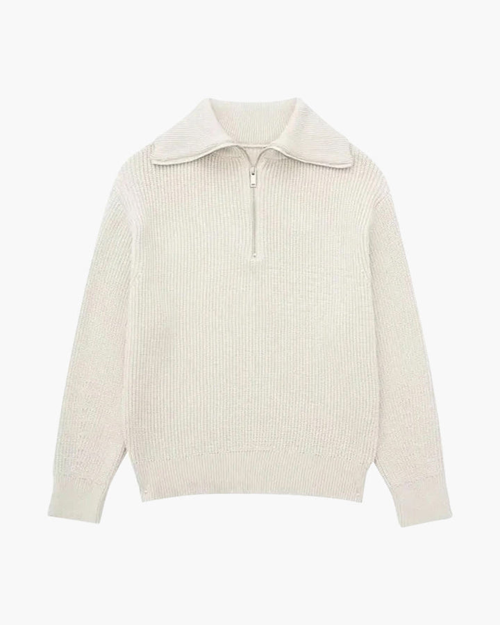 Maglione Zip in Maglia | Comfort e Stile Quotidiano