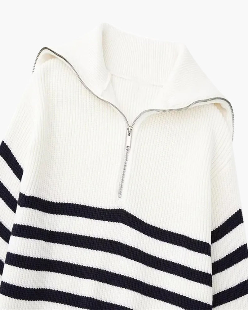 Maglione Zip in Maglia | Comfort e Stile Quotidiano