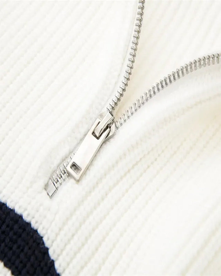 Maglione Zip in Maglia | Comfort e Stile Quotidiano
