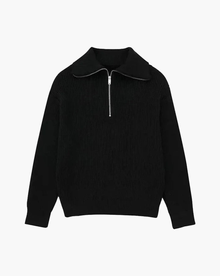 Maglione Zip in Maglia | Comfort e Stile Quotidiano