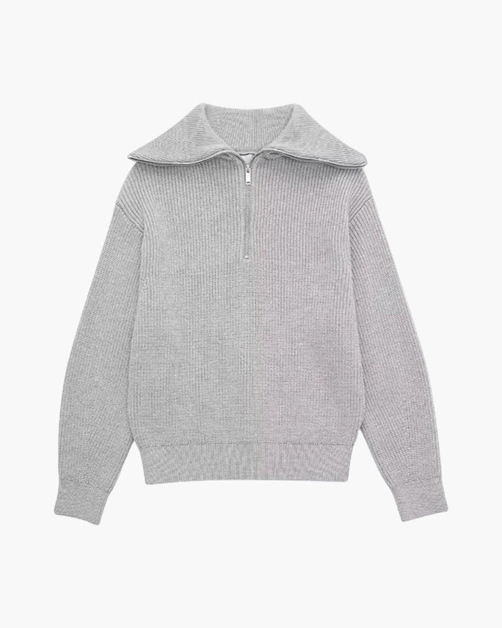 Maglione Zip in Maglia | Comfort e Stile Quotidiano