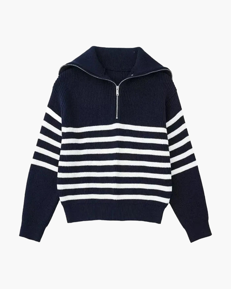 Maglione Zip in Maglia | Comfort e Stile Quotidiano