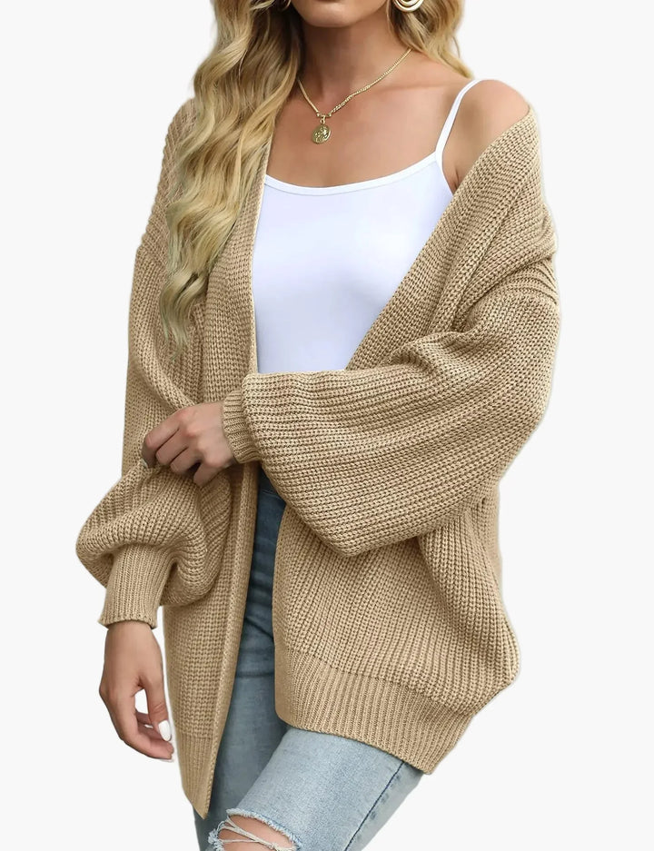 Cardigan Donna | Gilet Oversize Casual per Look Caldo e Chic in Autunno e Inverno