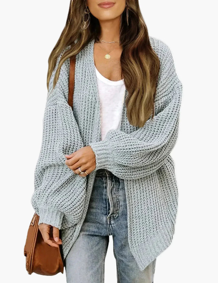 Cardigan Donna | Gilet Oversize Casual per Look Caldo e Chic in Autunno e Inverno
