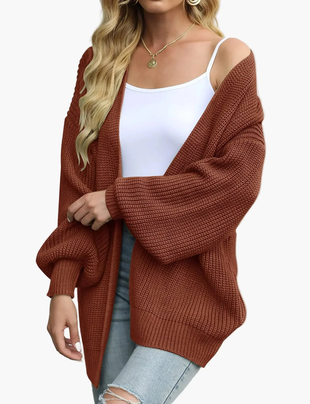 Cardigan Donna | Gilet Oversize Casual per Look Caldo e Chic in Autunno e Inverno