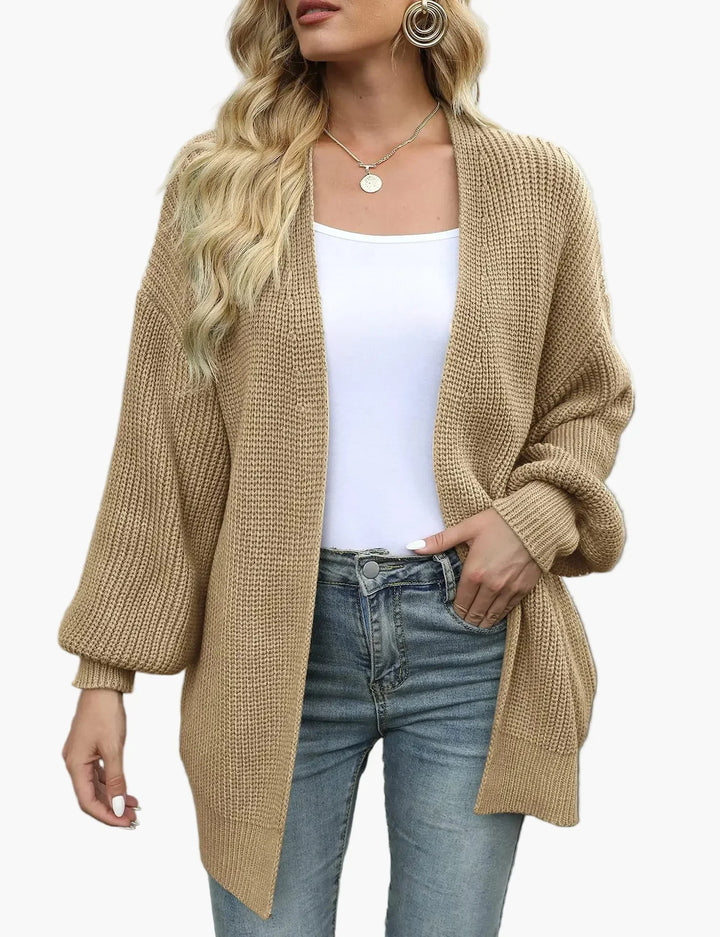 Cardigan Donna | Gilet Oversize Casual per Look Caldo e Chic in Autunno e Inverno