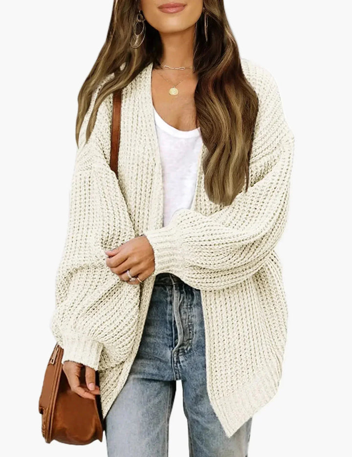 Cardigan Donna | Gilet Oversize Casual per Look Caldo e Chic in Autunno e Inverno