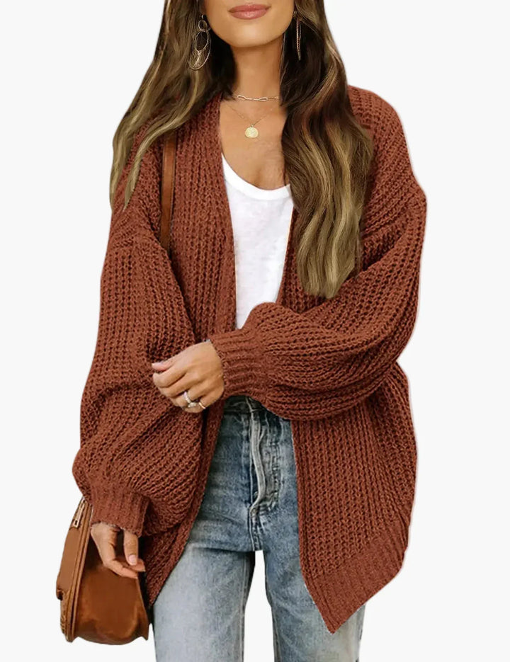 Cardigan Donna | Gilet Oversize Casual per Look Caldo e Chic in Autunno e Inverno
