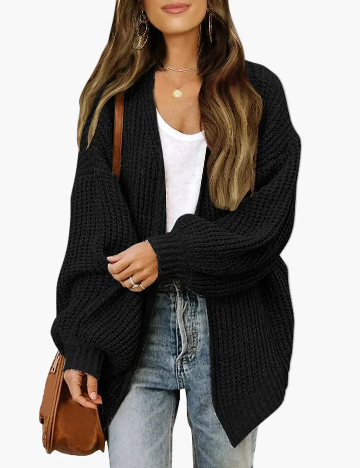 Cardigan Donna | Gilet Oversize Casual per Look Caldo e Chic in Autunno e Inverno