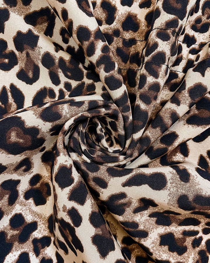 Leona | Cappotto Reversibile Leopardato con Cappuccio